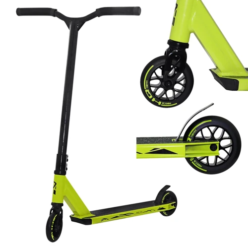 Трюковий самокат SportVida Stunt Hulk 110 SV-WO0020 Lemon/Black: Тип коліс литые
