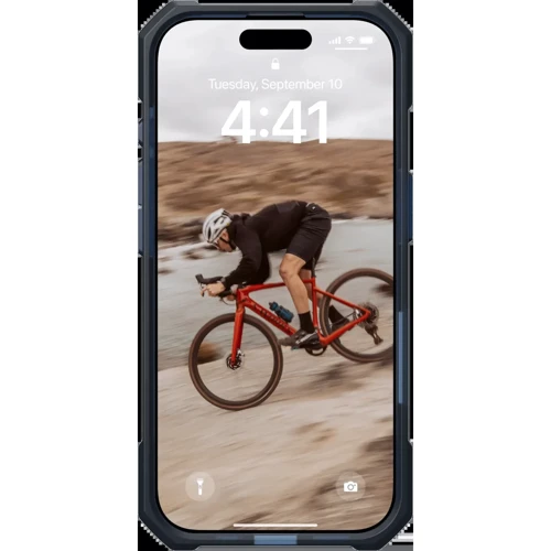 Чохол для iPhone Urban Armor Gear UAG Essential Armor Magsafe Cloud Blue (114448114151) for iPhone 16 Pro: Матеріали поликарбонат и полиуретан