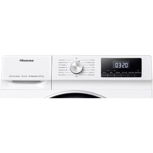 Стиральная машина Hisense WDQA1014EVJM: Загрузка белья (стирка), кг 10