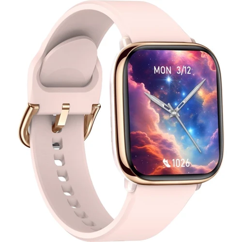 Смарт-годинник Gelius Amazwatch GTi GP-SW014 Gold Rose: Фітнес-функції Секундомер, Шагомер, Пульсометр, Подсчет калорий, Пульсоксиметр