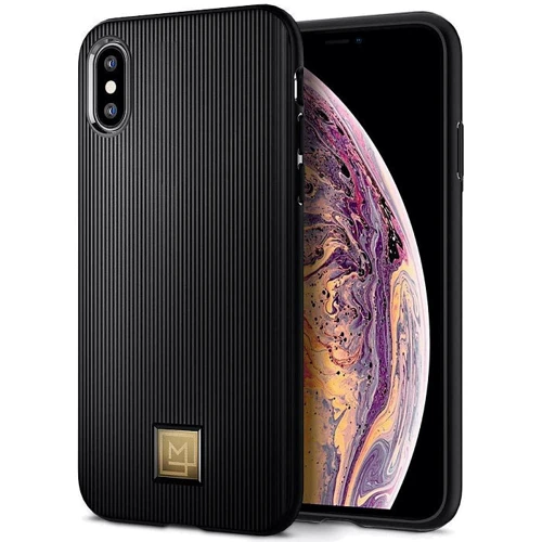 Чехол для iPhone Spigen La Manon Classy Black (065CS24958) for iPhone Xs Max