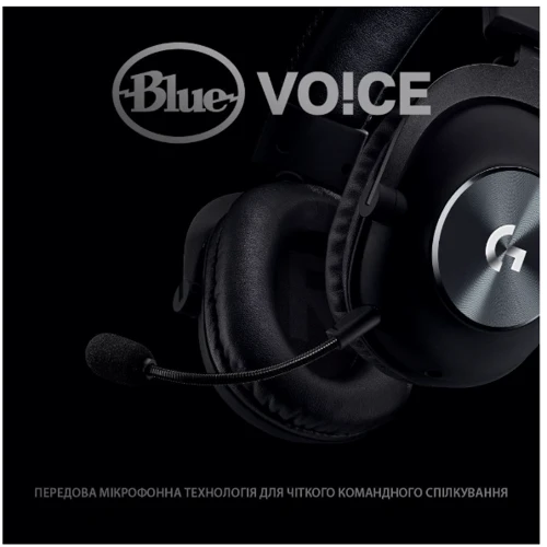 Наушники Logitech G PRO X Wireless Lightspeed Shroud Edition Black (981-000956) фото 7