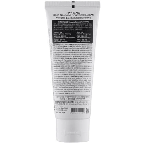May Island Argan Clinic Treatment Conditioner Кондиционер для волос с аргановым маслом 100ml: Назначение Разглаживание, Смягчение, Увлажнение