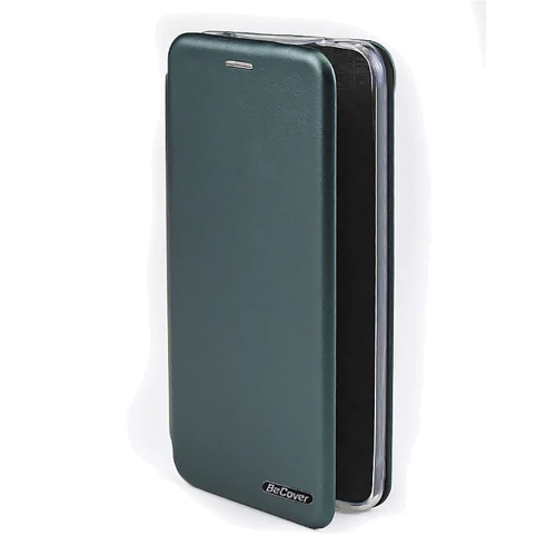 Чохол для телефона BeCover Book Exclusive Dark Green для Motorola Moto E13 (709006): Колір зелений