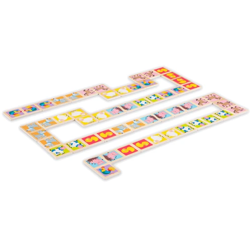 Розвиваюча гра New Classic Toys Доміно - тварини (10835) фото 5