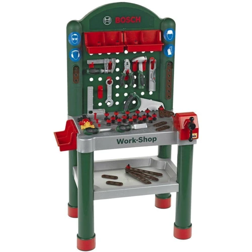 Игрушечный набор - Мастерская по 79 частей Bosch Mini (Бош)