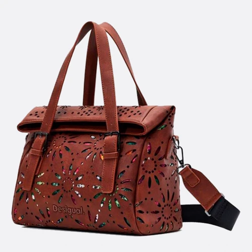 Сумка жіноча Desigual коричнева (22WAXPAL): Стать Женский
