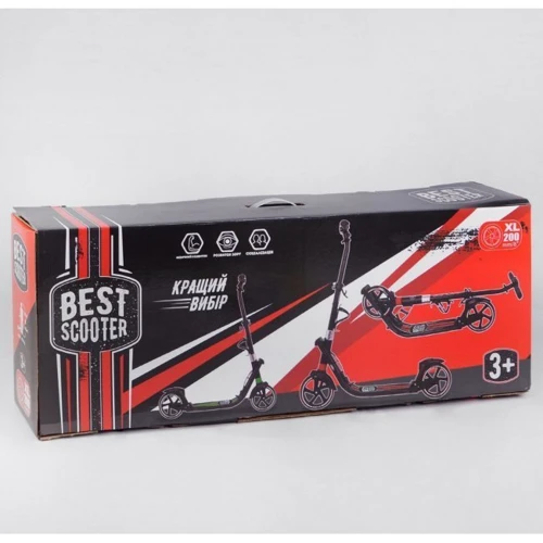 Самокат алюминиевый Best Scooter красный (L-21044) фото 7