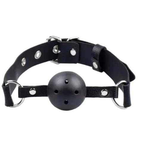 Кляп Hermes ball gag plastic Black