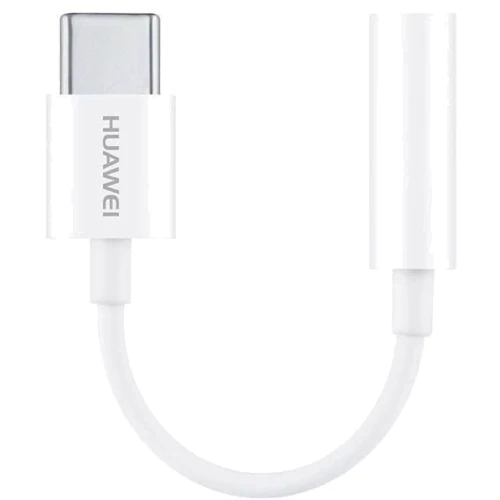 Адаптер Huawei Adapter USB-C to Mini-jack 3.5 CM20 9cm White (55030086): Дополнительные разъемы 3.5mm Headphone
