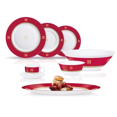 Столовий сервіз Luminarc ESSENCE NEO RUBIS 45 предметів (P5870)