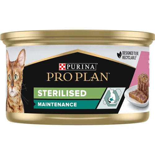 Влажный корм для котов Purina ProPlan Sterilised стерилизованных c лососем 6х85 г (12458938): Порода Все породы