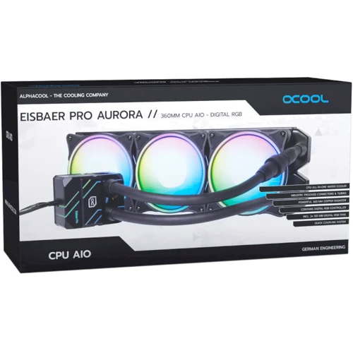 Система охолодження Alphacool Pro Aurora 360 (11771) фото 8