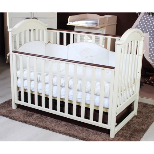 

Кроватка детская Twins iLove L100-L-27, слоновая кость-орех