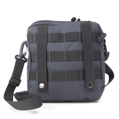 Сумка через плечо Magnum Pocket Organiser 2.5 л темно-серая (POCKET ORGANISER-FRG IR): Тип ручки Плечевой ремень, Со съемным ремнем, Без ручки