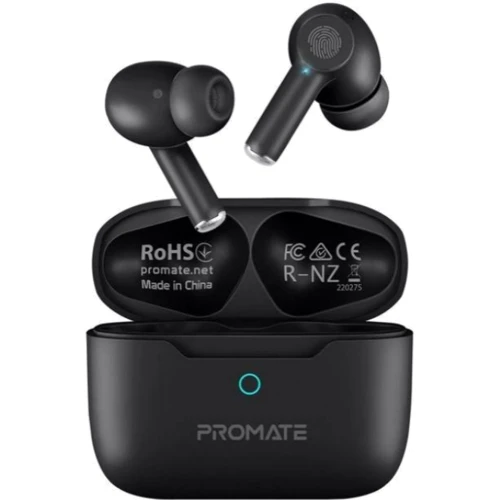 Наушники Promate ProPods Black (propods.black)