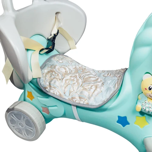 Єдиноріг качалка - каталка XOKO Play Pen RHO2 5 в 1 Blue (RHO2-BL)