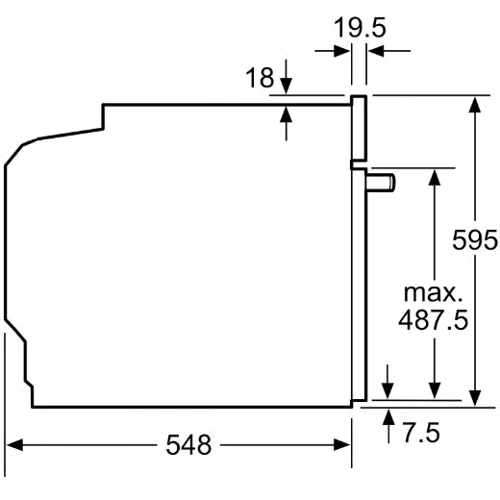 Духова шафа електрична Bosch HBG7764B1: Клас енергоспоживання A+