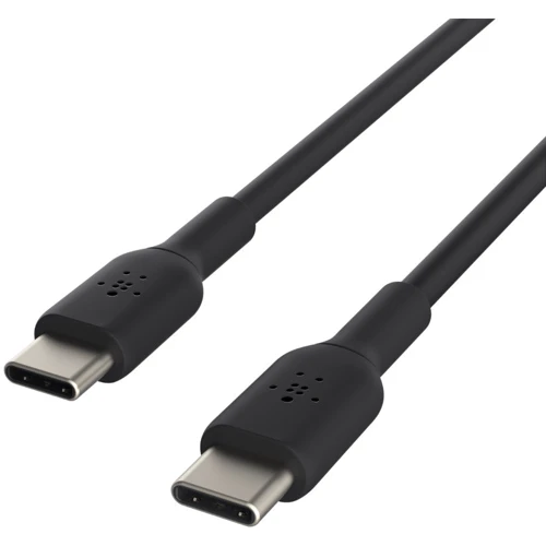 Кабель Belkin Cable USB-С to USB-С PVC 1m Black (CAB003BT1MBK) фото 4
