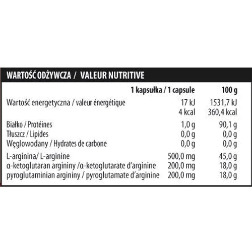 Амінокислота для спорту Activlab Arginine 3 120 caps: Смак Без смаку