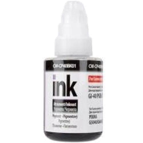 Чернила ColorWay Canon GI-40 135мл Pigment Black (CW-CP40BK01): Цвет Black