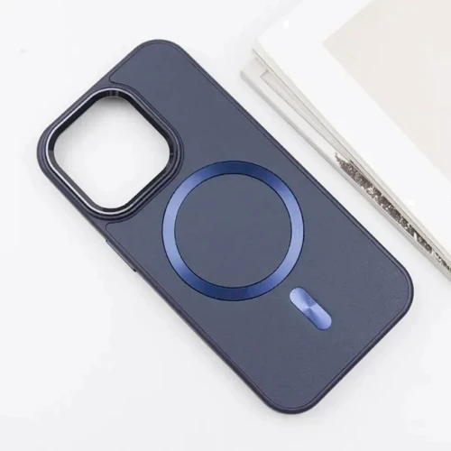 Чохол для iPhone Epik SnapCase with MagSafe Dark Blue для iPhone 14 Pro: Колір синий