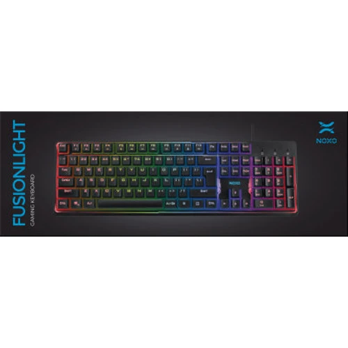 Клавиатура NOXO Fusionlight RU (4770070882047): Количество дополнительных клавиш 4