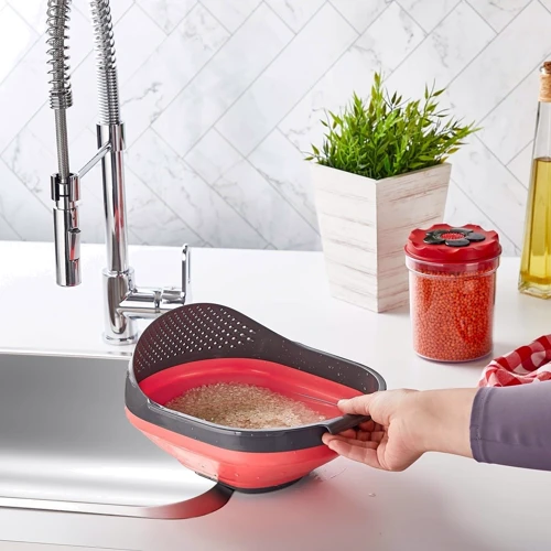 Друшляк Gusto GT-757 для рису складаний 3л (125064)