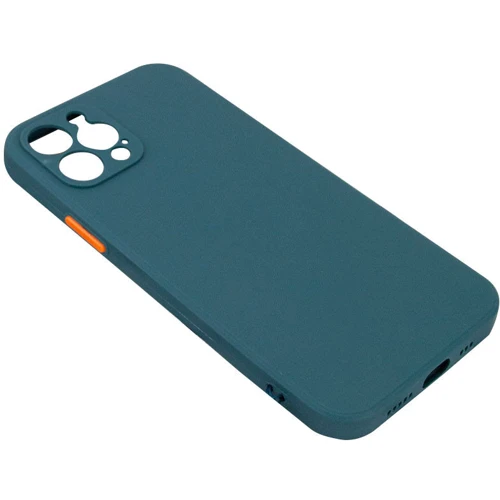 Чехол для iPhone Mobile Case Square Full Camera Green for iPhone 14 Pro: Материалы Термополиуретан