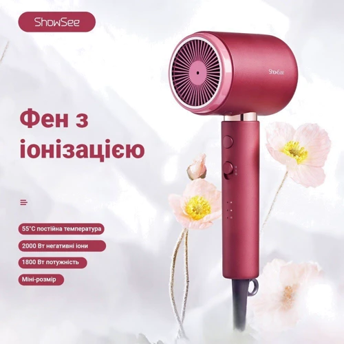 Фен Xiaomi Showsee A11-R EU: Количество скоростей 2