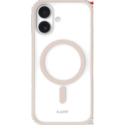 Чехол для iPhone LAUT HUEX PROTECT MagSafe Beige (L_IP25A_HPT_BE) for iPhone 17