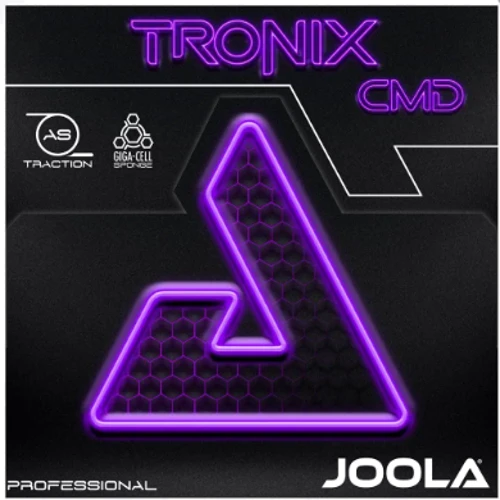 Ракетка для настольного тенниса Накладка для ракетки Joola Tronix CMD 2.0 Black (70588) (931076)
