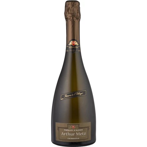 Ігристе вино Arthur Metz Cremant d'Alsace Reserve de l'Abbaye Chardonnay біле брют 0.75 л (UI3183520703242)