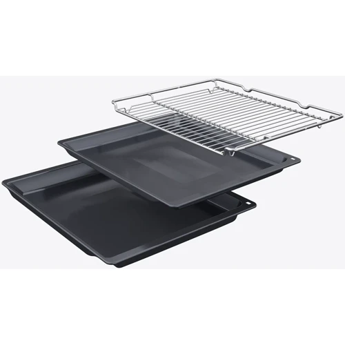 Духовой шкаф электрический BOSCH HBG7784B1: Количество режимов нагрева 14