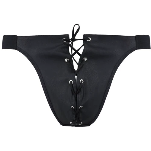 Сексуальные трусы Passion 044 SLIP OPEN BEN black XXL/XXXL