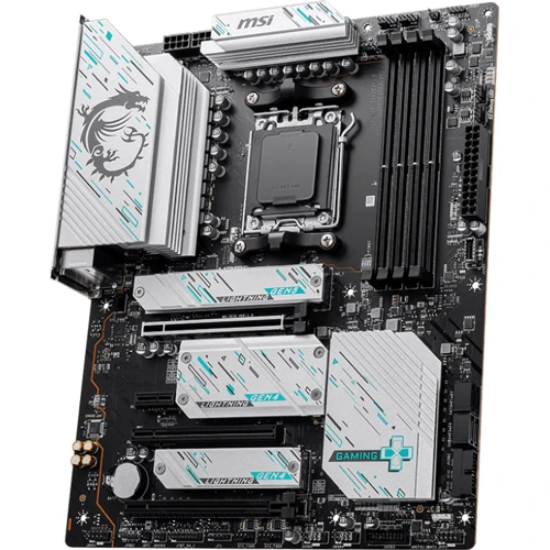 MSI X670E GAMING PLUS WIFI: Оперативная память 4xDDR5 7800+ МГц, до 256 ГБ
