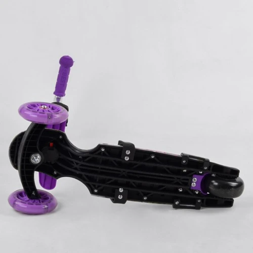 Самокат Best Scooter с защитным бампером фиолетовый (S 6305): Тип тормоза ножной