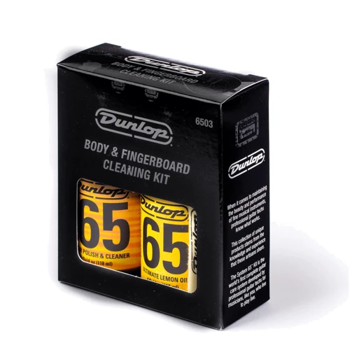 Набор по уходу за гитарой DUNLOP 6503 System 65 Body and Fingerboard Cleaning Kit: Производитель Dunlop