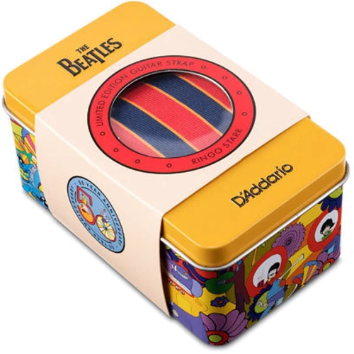 Гитарный ремень D'addario Yellow Submarine 50th Anniversary Guitar Strap Tin - Ringo