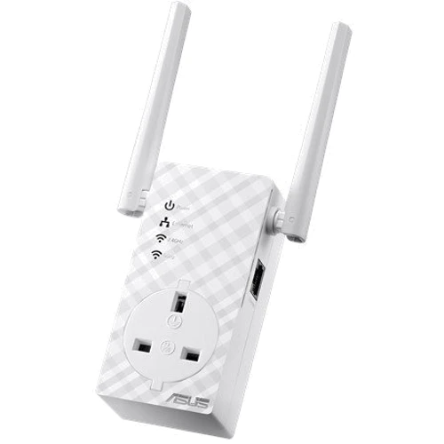 Точка доступу Wi-Fi Asus RP-AC53 (AC750, 1хLAN, розширювач зони Wi-Fi-покриття, 2 зовнішніх антени) фото 8