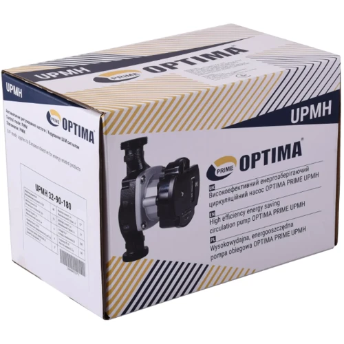 Насос циркуляционный энергосберегающий Optima PRIME UPMH 32-90AUTO: Производительность, л/ч 4