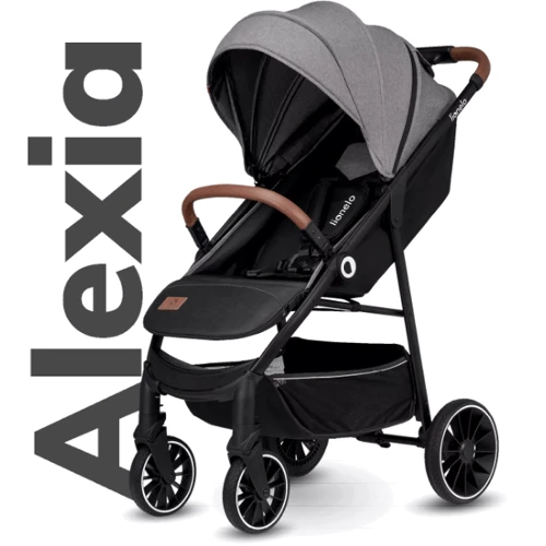 Прогулочная коляска Lionelo Alexia Grey Stone: Материал колес полиуретан