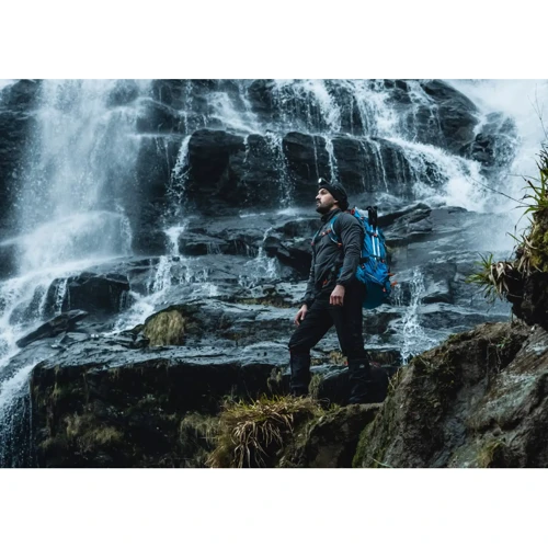 Ліхтар туристичний Highlander Polaris 550 Rechargable Head Torch Black (TOR195) (929729): Світловий потік, лм 550