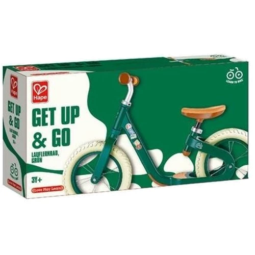 Беговел Hape двухколесный Научись кататься зеленый (E1090) фото 7