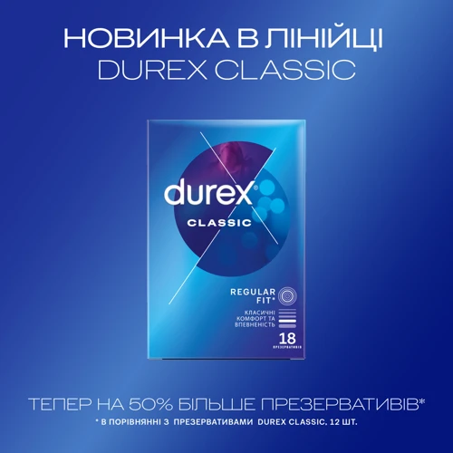 Презервативы Durex № 18 Classic