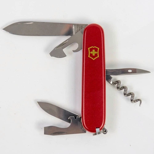 Мультитул Victorinox SPARTAN MAT красный матовый лак с желтым лого (Vx13603_M0008p) фото 7