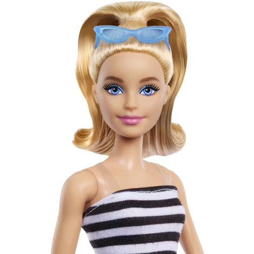 Кукла Barbie Fashionistas в розовой юбке с рюшами (HRH11): Особенности На шарнирах