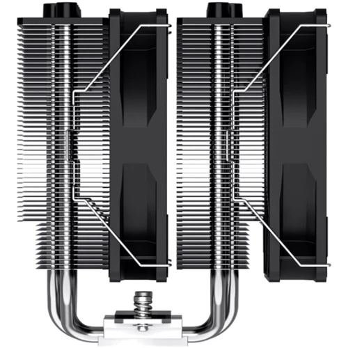 Кулер ID-COOLING SE-206-XT Full Black: Тип воздушное охлаждение