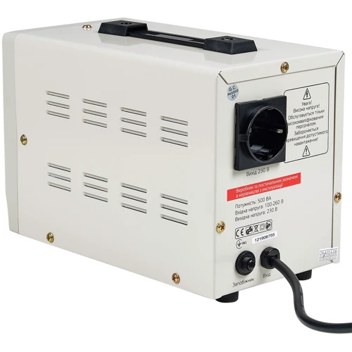 Стабилизатор напряжения Vitals Sts 50sd: Мощность, ВА 500