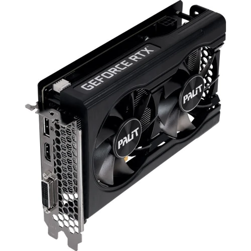 Відеокарта Palit Nvidia GeForce RTX 3050 DUAL 8GB GDDR6: Розрядність шини пам'яті, біт 128